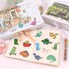 100Pcs/Set Q Baby Funny Dinosaur Series 01 Stickers DIY Scrapbooks Album Decor Decals Stickers