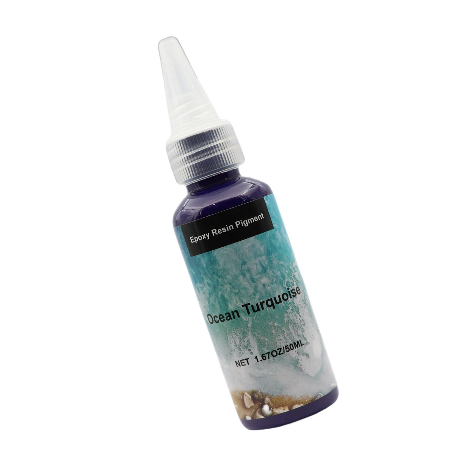 

Высококонцентрированные элегантные пигментные пасты на основе эпоксидной смолы 50 г. Аксессуары для создания морских волн и творческих проектов. темно-синий