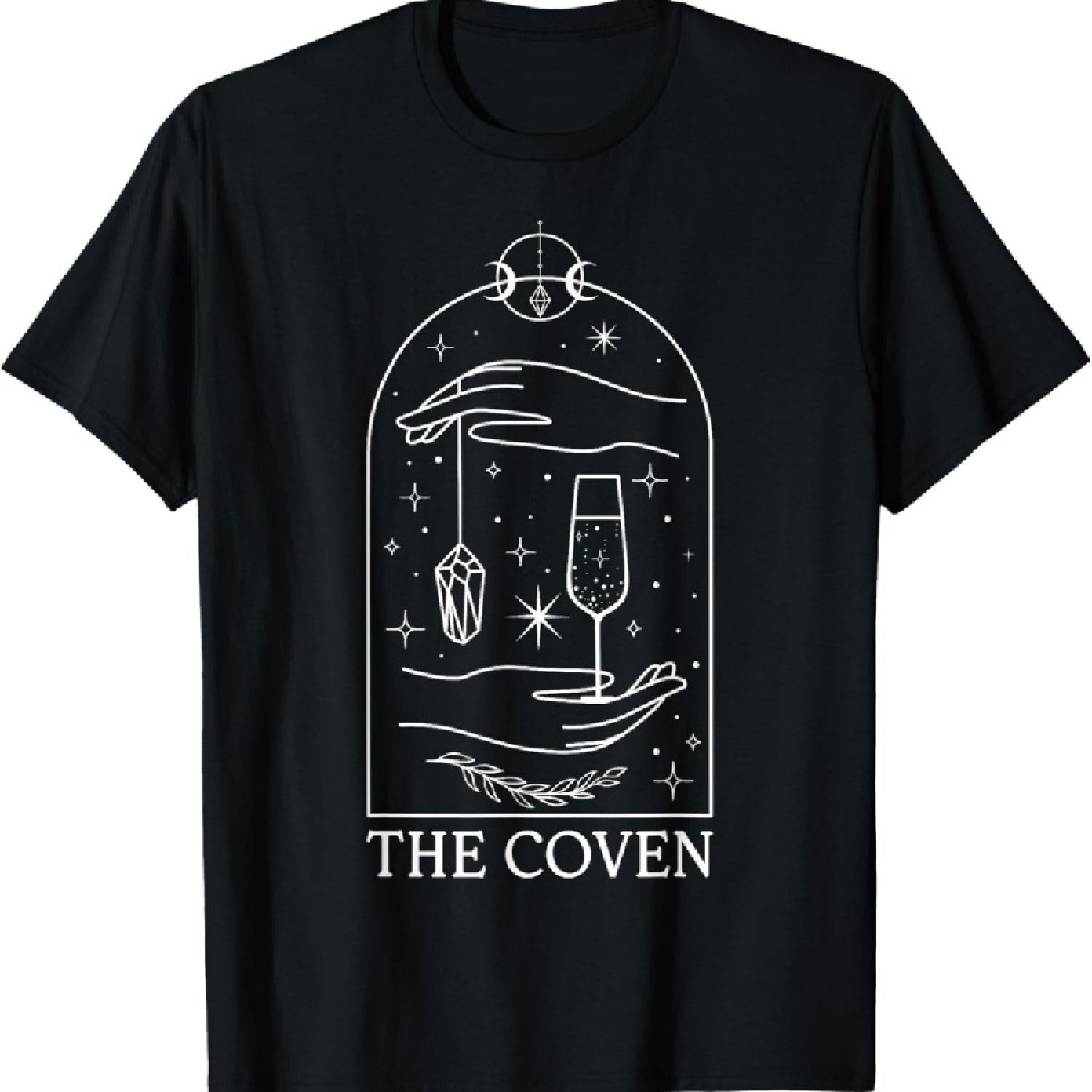 Готическая Ведьминская Ковен Невеста Таро Парная Футболка для Девичника S