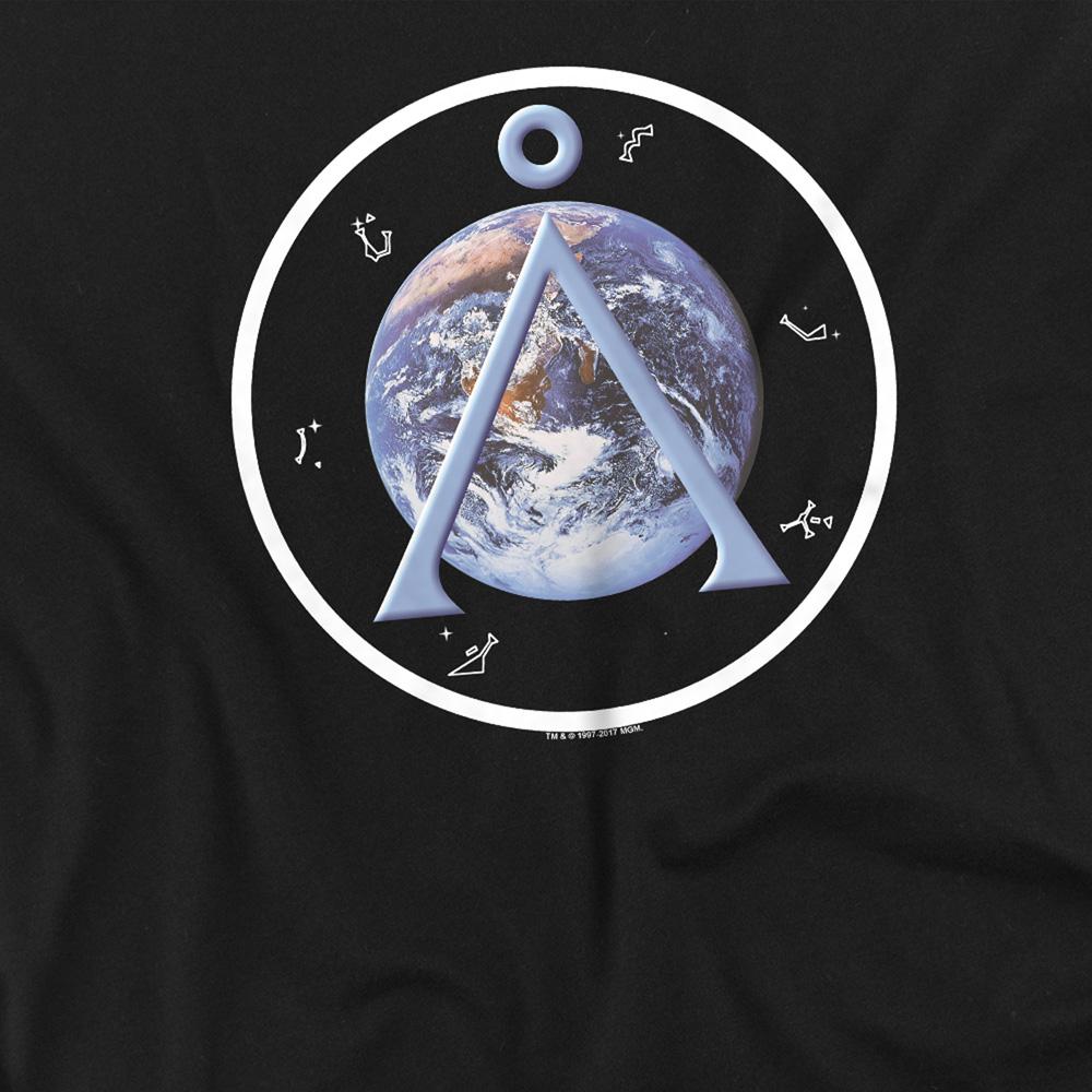 Stargate SG-1 Unisex Adult Earth Emblem T-Shirt