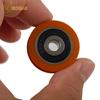 High Quality 6*29*8mm Orange U Groove Bearing U-shaped Bearing Wheel POM Pulley Guide Roller Wheel For Door Window Drawer Pulley