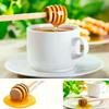 1set Of 25/50 Wooden Honey Spoons, Suitable For Small Hugo Jams, Easy To Carry, Perfect For Weddings And Parties