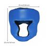 Padded Boxing Headgear Shock-Absorbing Sparring Head Guard Adjustable Guarding