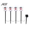 Waterproof Garden Stakes Halloween Solar Pumpkin Light, Ghost Stake Festival Holiday Yard LED Pathway Light for Patio Lawn Decor Reusable Outdoor