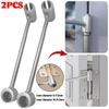 Door Hinge Gap Adjusting Wrench Double Head Door Hinge Repair Spanner Hinges Repair Wrenches Hand Tools Spanners for Round Bolt