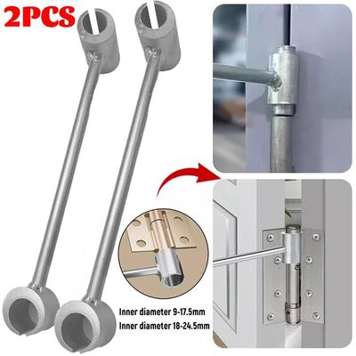 Door Hinge Gap Adjusting Wrench Double Head Door Hinge Repair Spanner Hinges Repair Wrenches Hand Tools Spanners for Round Bolt