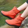 Colorful Fashion Winter Shoes Women Snow Boots Flat Non slip Waterproof Women Ankle Boots Warm