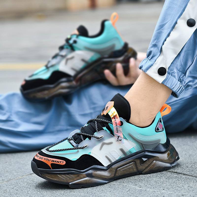 Personalized men s shoes casual breathable casual shoes sports low-top men s sneakers large size 39
