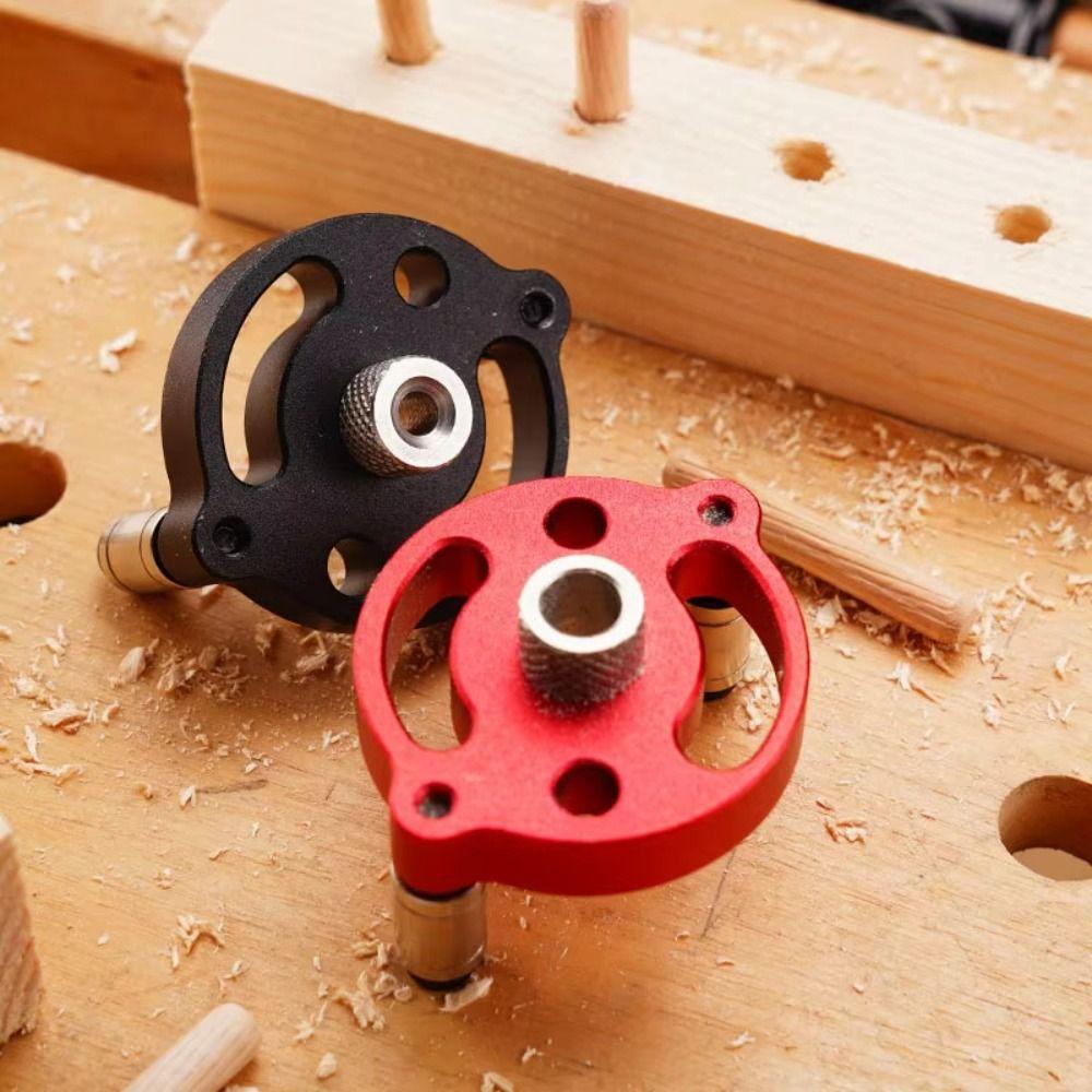 Professional Handheld Drill Guide Straight Holes Wood Panel Hole Puncher Woodworking Joints