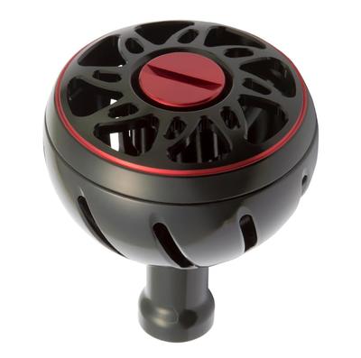 Daiwa Slp Works Gombík kľučky SLPW Hliníkový okrúhly gombík L Pre elektrické a dvojosé navijaky Čierny navijak