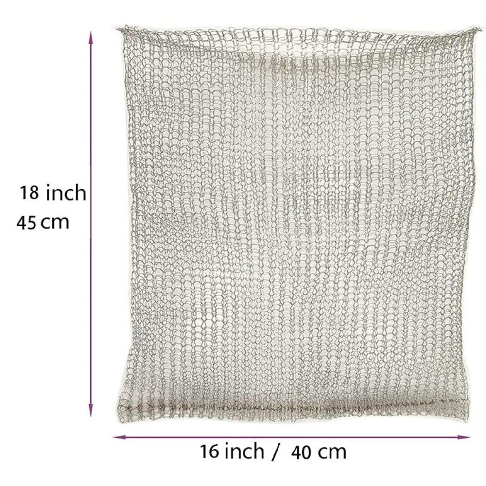 Drátěná pletená taška na rostliny z nerezové oceli Ochrana rostlin z nerezové oceli