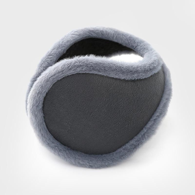 

1Pc Fleece-lined, Thickened, Warm, Back-worn, Windproof, and Frost-proof Earmuffs/covers for Autumn and Winter, Unisex.