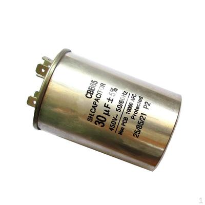 Motor Run 30uF 450VAC 50/60Hz Round Metallized