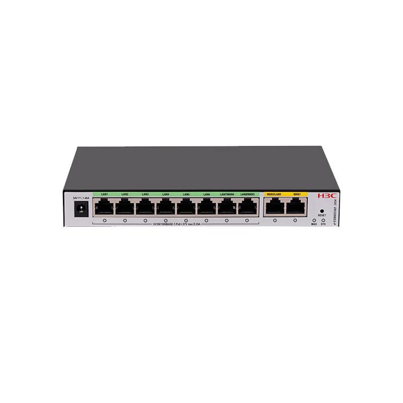 H3C 8-Port PoE Router AC Gateway