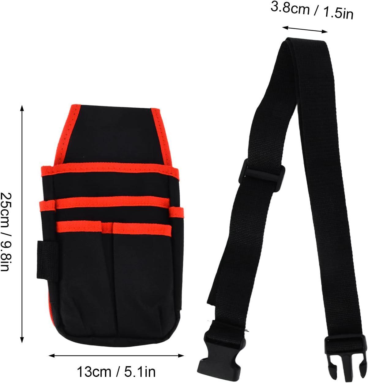 

Tool Belt Multifunctional Tool Finishing Bag Electrician Accessories Bag DIY Waist Bag Tool Bag красный