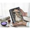 Fairy Leather Grimoire – Book of Shadows, Witchcraft Journal, Mushroom Journal