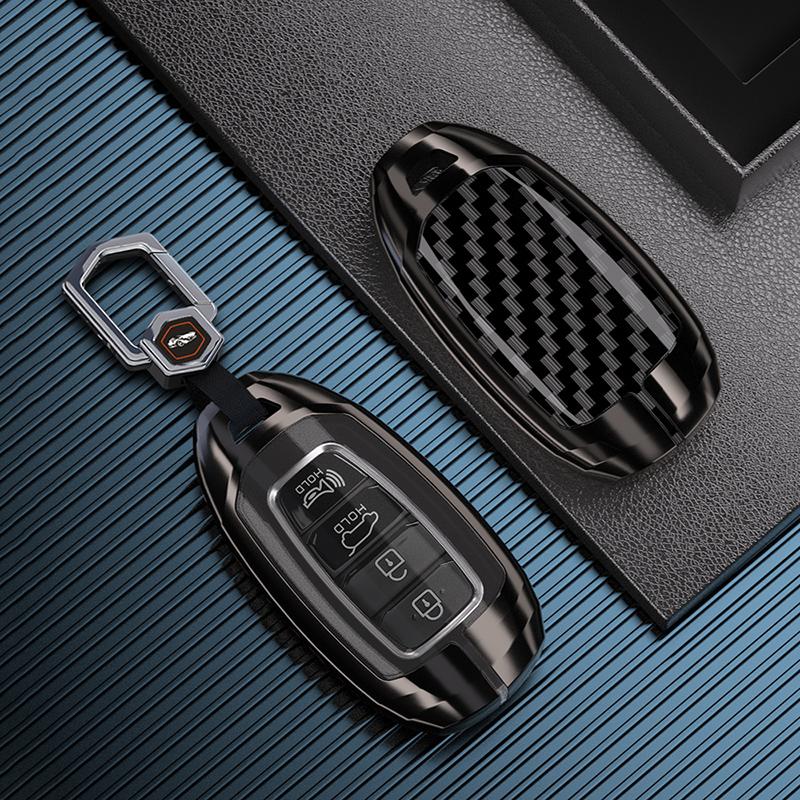 3/4/5 Buttons Car Key Case Cover Keychain for Hyundai I30 Ix35 KONA Encino Solaris Azera Grandeur Ig Accent Santa Fe Palisade