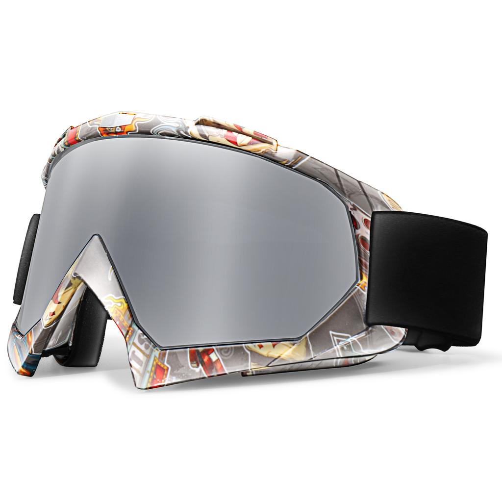 Brand Outdoor Double Layers Anti-Fog Ski Snow Goggles  New Style Snowboard Glasses Snowmobile Eyewear Sport Cycling Googles