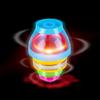 LED Flash Luminous Spinning Top  Ejection Design Colorful Light Gyroscope, Children Classic Fun Toy for Kids Indoor Outdoor Game