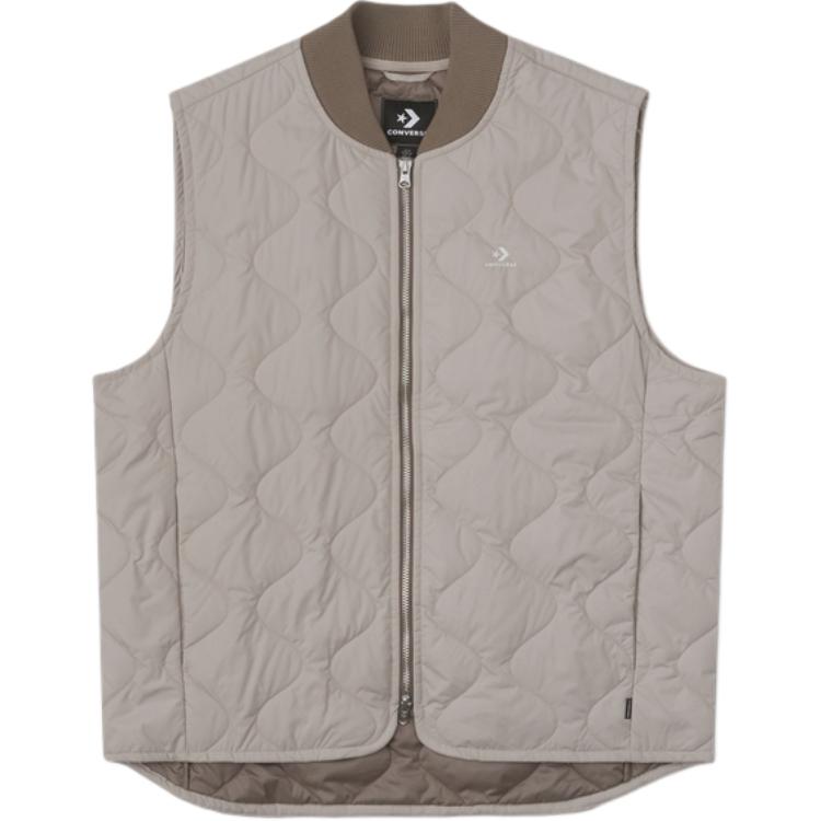 

New Converse Vests Men s Brown 10026977-A02 L