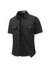 Men's Short-Sleeve Outdoor Multi-Pocket Breathable Shirt