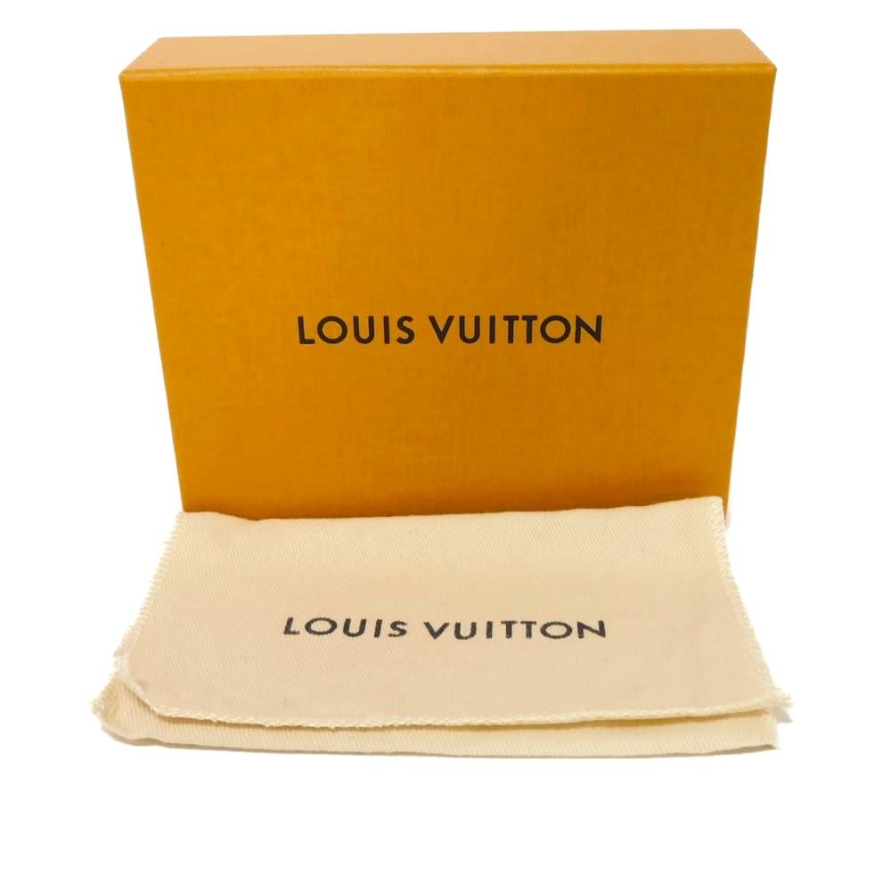 Used 12564 Organizer de Poche M12829 7946 Current Bifold RFID IC Monogram Macassar Excellent Condition Borneo Green