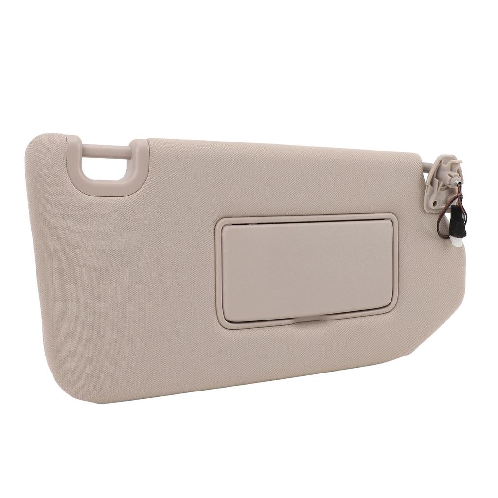 Sun Visor Left Drive Side Sunshading Elegant Beige Makeup Mirror Sun Shielding Board for Pathfinder