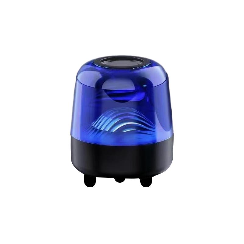 LED Multicolor Ambient Speaker with TWS Pairing – Portable Bluetooth Sound System with TF Card Slot for Christmas Decor