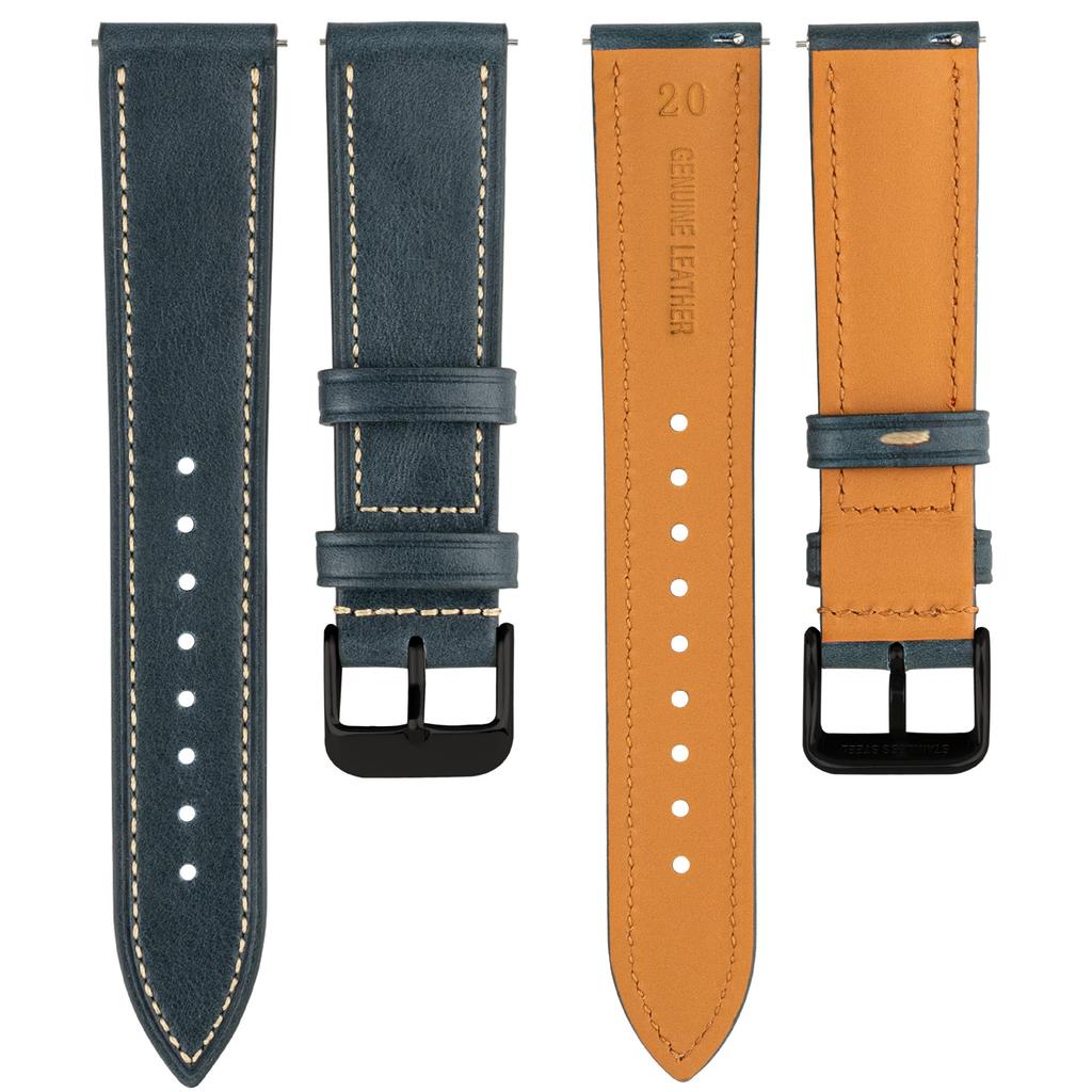 Leather Wristband 18202122Mm Oil Wax Leather Strap For Uawatc4 Pro Gt45