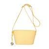2025 New Niche Design Simple Wind Lychee Pattern Bucket Bag Casual Versatile Korean Sweet Wind Messenger Women's Bag
