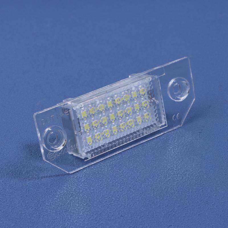 24 Led Beads License Plate Light Lamp Car License Plate Light For Ford Focus C-Max Mk2 03-08 Auto Accessories