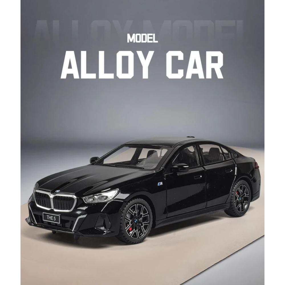 1/24 BWM 5er 530 530LI Coupé Legierungs-Automodell Diecast-Metall Luxusfahrzeuge Automodell Simulation Ton und Licht Kinderspielzeug Geschenk
