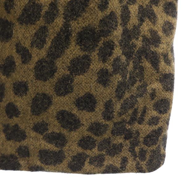HYSTERIC GLAMOUR wool blend Animal Pattern No color coat M Brown Women Used