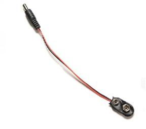 5Pcs T-Type I-Type 9V Battery Snap 15cm Lead Wire Connector Battery Clip Cap