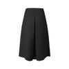 Giovanni Valentino Pleated A-Line Midi Skirt