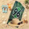 Hannover 96 Football Print Beach Towel, Versatile Lightweight Absorbent Beach Towel for Pool Surf Yoga Bathroom, Perfect Birthday Holiday Gift