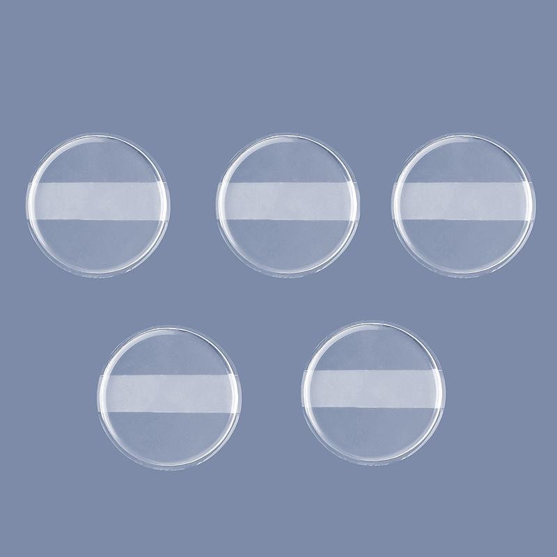 Měkký pudrový aplikátor z PU, kulatý tvar kapky vody, průhledný, pro kosmetiku, podkladovou bázi, BB krém, neabsorbující pudr, nástroj na make-up