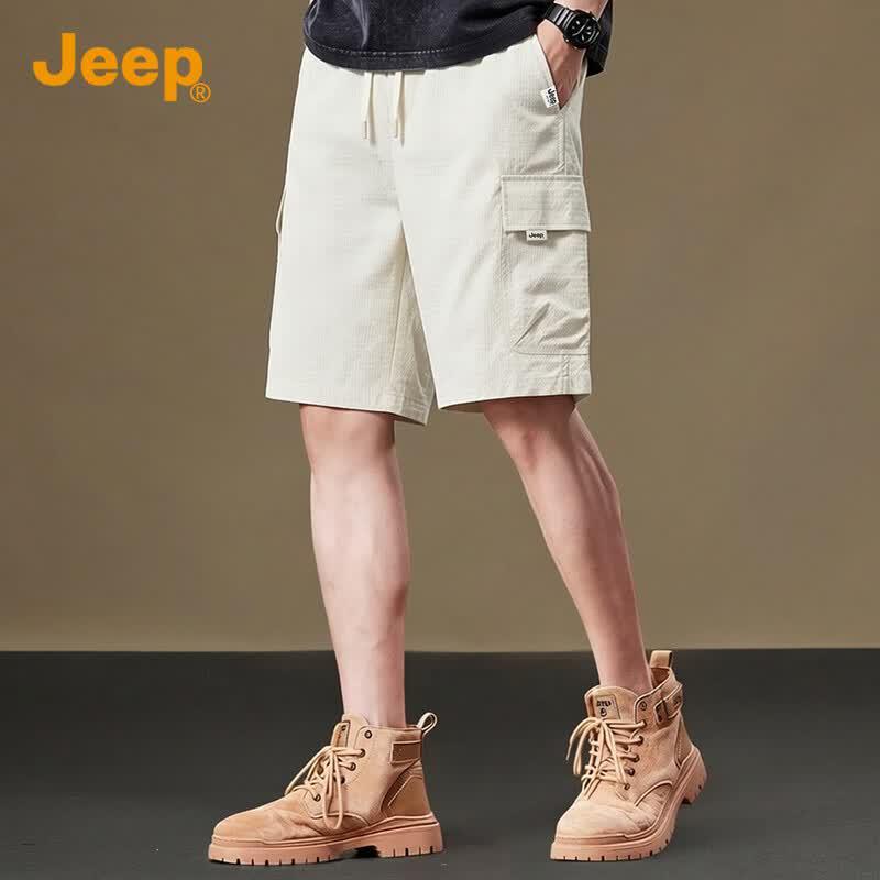 JEEP Men's American Style Outdoor Cargo Shorts