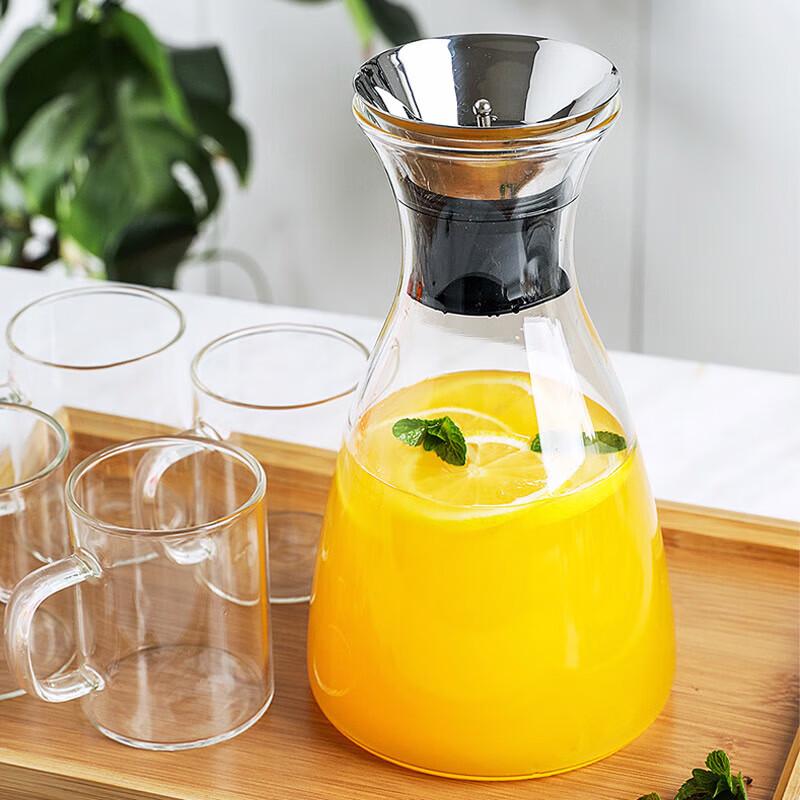 High Borosilicate Glass Beverage Pitcher & Teapot