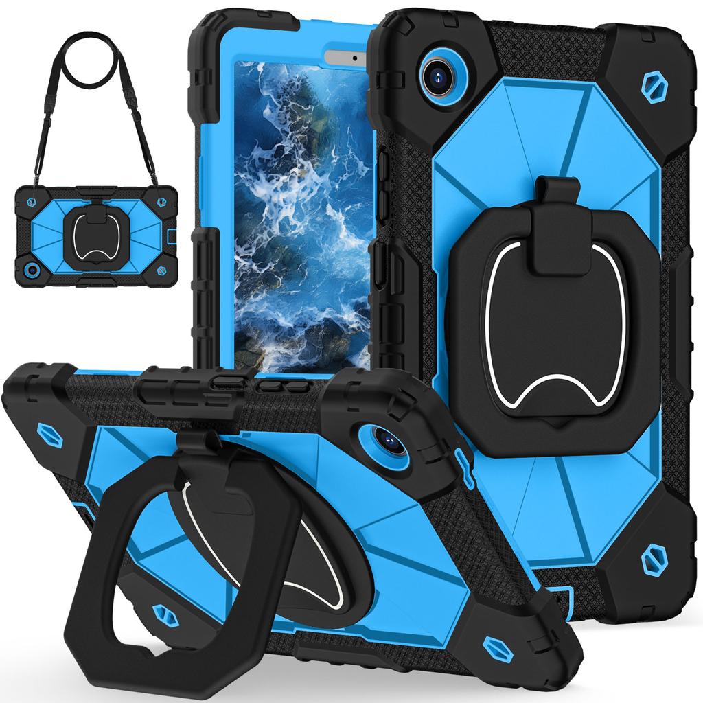 Kids Proof Case for Lenovo Tab One 8.7 Inch K9 TB305FU 2025 Shockproof Handle Strap Cover with Shoulder Strap
