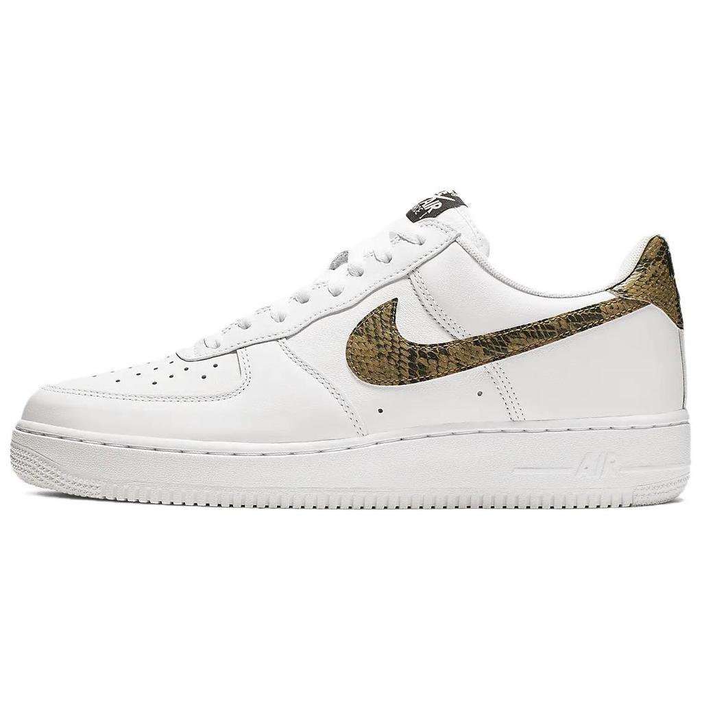 New Nike Air Force 1 Low Retro Ivory Snake AO1635-100