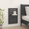 VidaXL Étagères de chevet murales 2 pcs Gris Bois de pin massif 824770