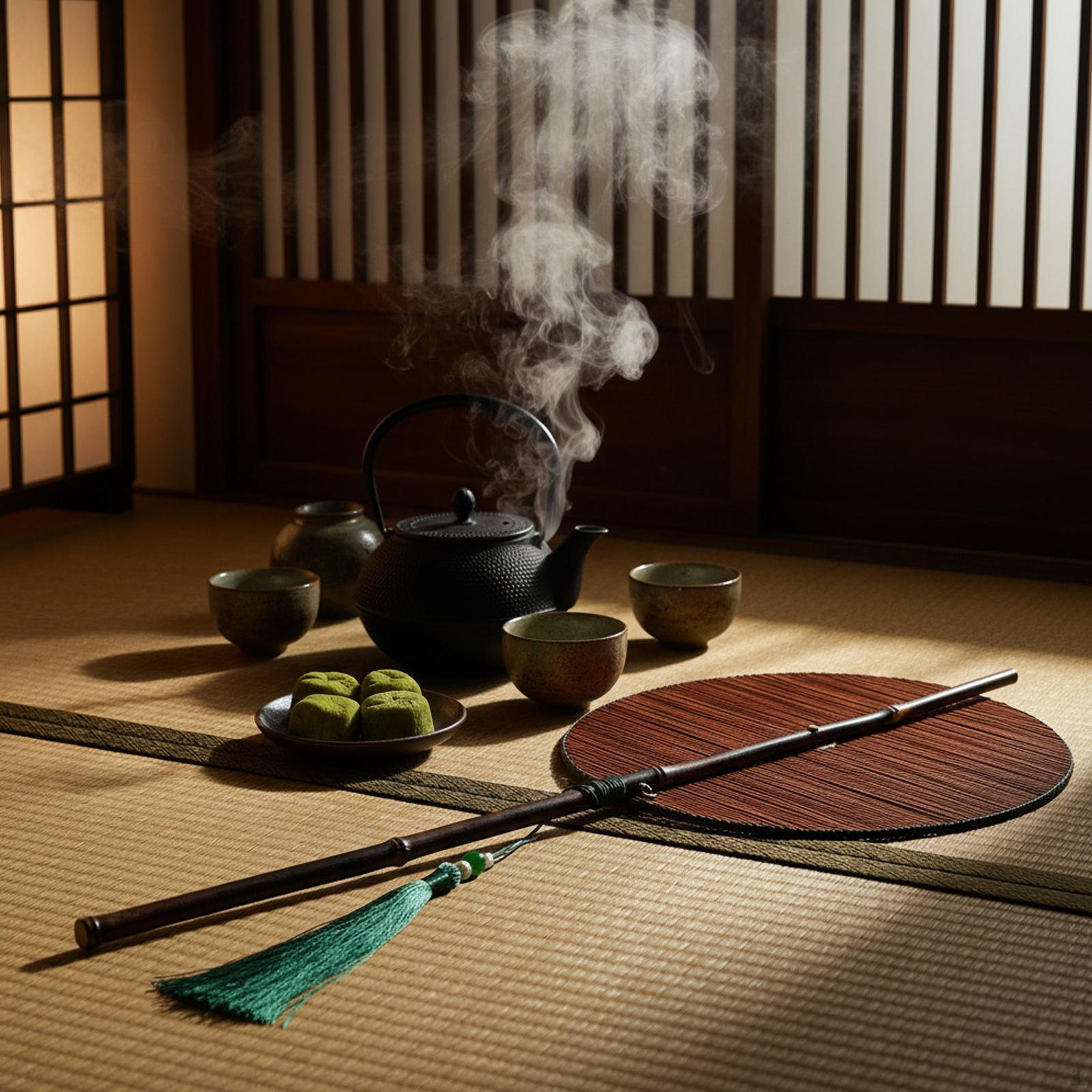 

Bamboo Fan Cooling Supplies Elegant Party Favors Round Shaped Handmade Farmhouse Decoration Woven