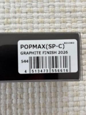Megabass POPMAX POP-X Vision ONETEN SP-C Graphite Finish 2026 Limited Set 3