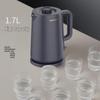 Joyoung 1.7L Double-Layer Stainless Steel Electric Kettle CN plug (adapter included)