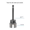 4/6 Water Pipe Thread Opener Hex Shank Die External Threads Pipe Threading Tool Thread Tapper Threading Tool