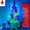 White Christmas Tree Set with 1m, 1.5m, 1.8m Trees - Snow-Decorated Holiday Decor for Home