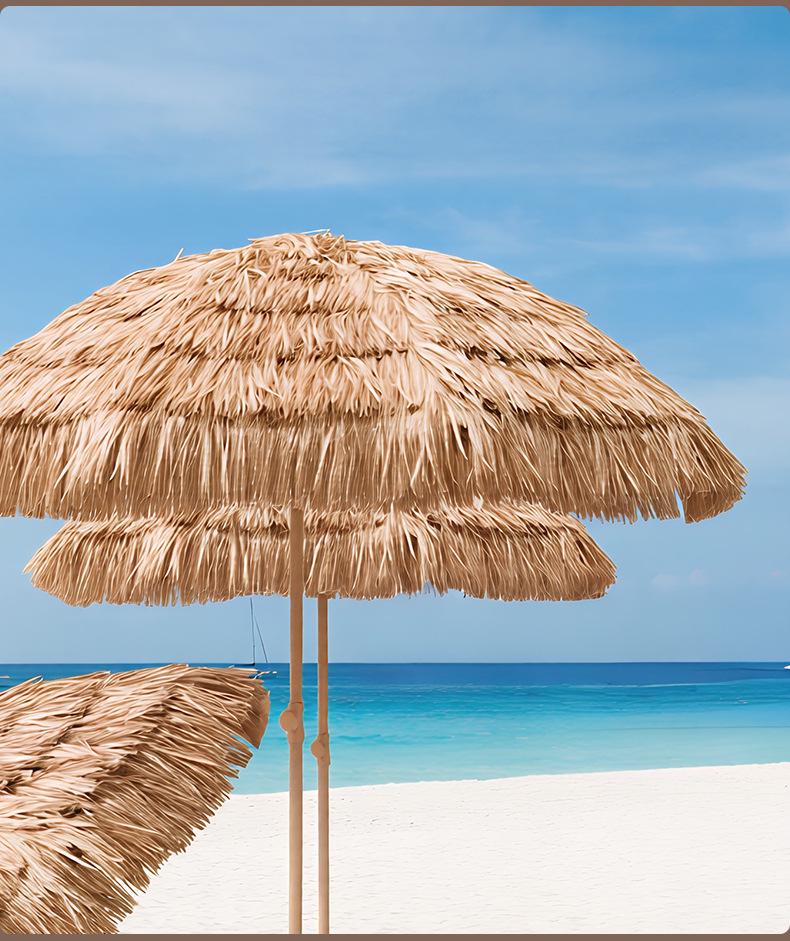 Tourist Straw Hat: Sun Protection Resort Decor with Beach & B&B Appeal