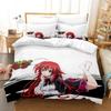 Neues Kawaii High School DxD Bettwäscheset Einzelbett Twin Full Queen King Size Bettset Erwachsener Kind Schlafzimmer Bettbezugsets Anime Bett