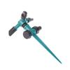 Garden Sprinkler Ground Inserted Rotating Lawn Sprinkler For Yard 360-Degree Automatic Rotating Three-Fork Irrigation Sprinkler